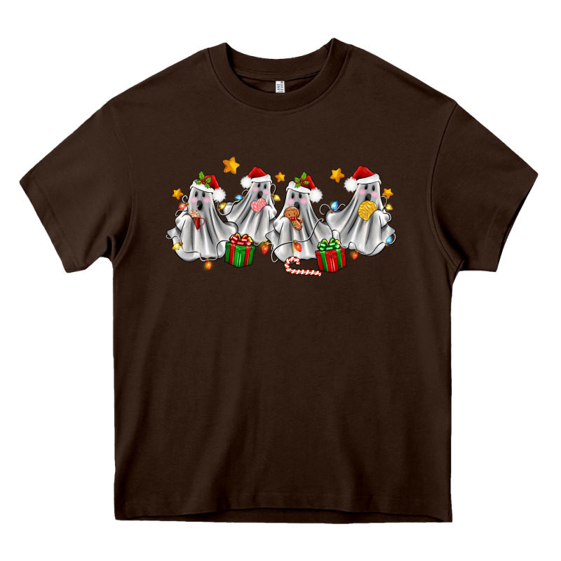 Pantasmas Ghost Christmas Heavy Core Tee by Zillion Design Studio | Teevron