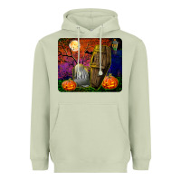 Matcha headstone and coffin mousepad Heavyweight Hoodie - BundleAndBundleShop
