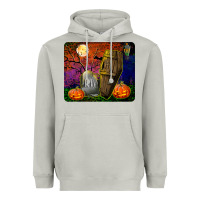 Moon Dust headstone and coffin mousepad Heavyweight Hoodie - BundleAndBundleShop