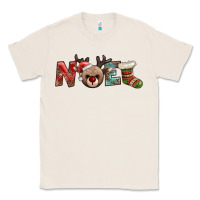 Natural noel with sock and reindeer Classic Tee - AdoDesignShop