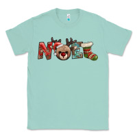 Seafoam noel with sock and reindeer Classic Tee - AdoDesignShop