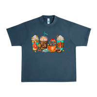 Midnight Navy American football coffee cups Urban Heavy Tee - AdoDesignShop