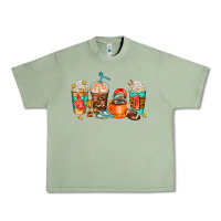 Oil Green American football coffee cups Urban Heavy Tee - AdoDesignShop