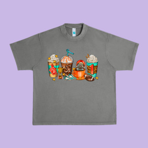 American Football Coffee Cups Urban Heavy Tee Designed By Adodesignshop