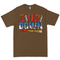 Cacao 3 up 3 down baseball Premium Tee - texasbilliewilder