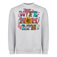Heather Grey wife mom lpn Heavyweight Sweatshirt - AdoDesignShop