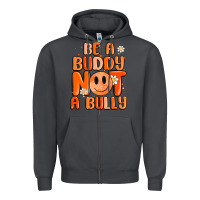 Smoke be a buddy not a bully Zipper Hoodie - MaliasSmallBusiness