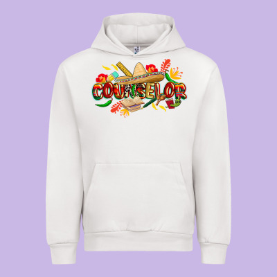 Cinco De Mayo Counselor Urban Hoodie Designed By Cowgirlartshop