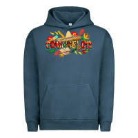 Pigment Midnight Navy cinco de mayo counselor Urban Hoodie - CowGirlArtShop