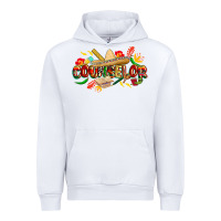 White cinco de mayo counselor Urban Hoodie - CowGirlArtShop