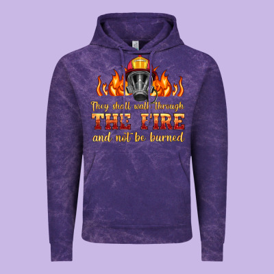 The Fire With Firefighter Air Mask Vintage Hoodie Designed By Hra Design Shop
