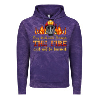 Cloud Purple the fire with firefighter air mask Vintage Hoodie - HRA Design Shop