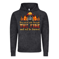 Vintage Black the fire with firefighter air mask Vintage Hoodie - HRA Design Shop