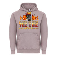 Vintage Zinc the fire with firefighter air mask Vintage Hoodie - HRA Design Shop