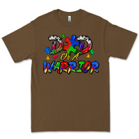 Cacao dad of a warrior Premium Tee - Zillion Design Studio