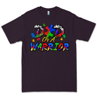 Plum dad of a warrior Premium Tee - Zillion Design Studio