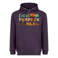 Plum cutest pumpkin in the patch Heavyweight Hoodie - BundleAndBundleShop