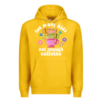 Lemon too many kids not enough caffeine Premium Hoodie - JahusDesignShop