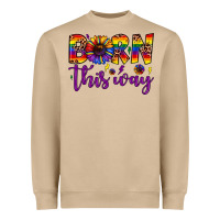 Mushroom born this way Heavyweight Sweatshirt - JahusDesignShop