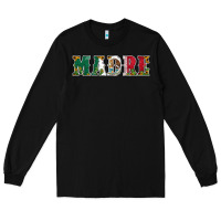 Black mexican flag madre Long Sleeve Tee - Jasminsmagicworld