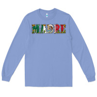 Colony Blue mexican flag madre Long Sleeve Tee - Jasminsmagicworld