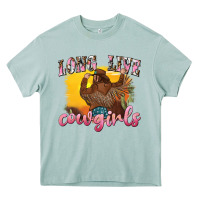 Arona western long live cowgirls Heavy Core Tee - texasbilliewilder