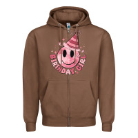 Chestnut birthday girl Zipper Hoodie - MaliasSmallBusiness
