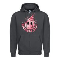 Smoke birthday girl Zipper Hoodie - MaliasSmallBusiness