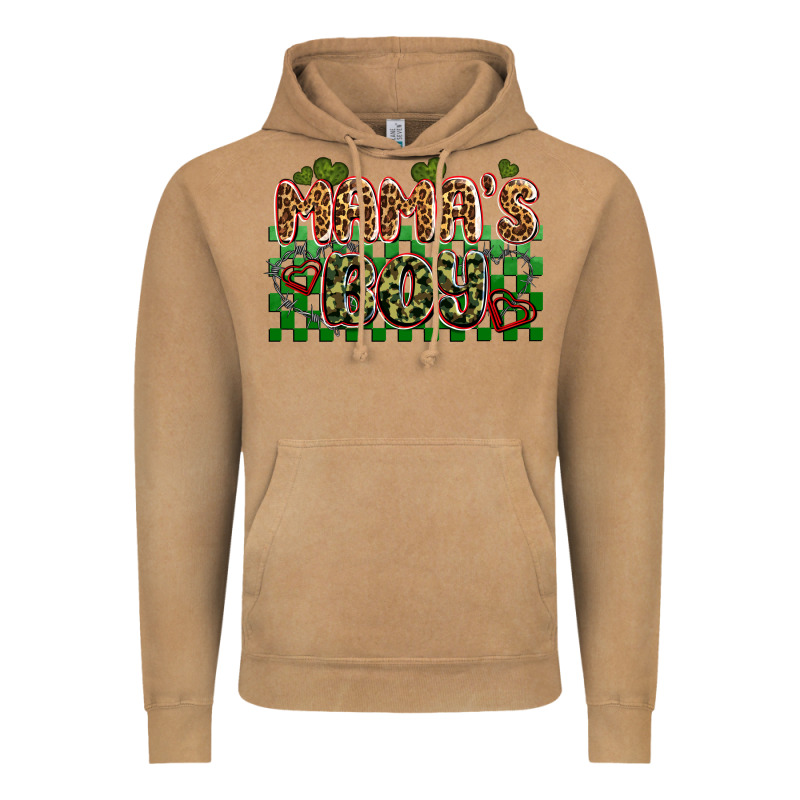 Valentines Day Mama's Boy Olivia Vintage Hoodie by OliviaCreatesArt | Teevron