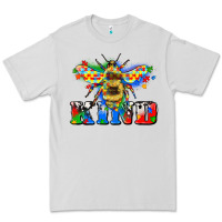 Dove Grey bee kind autism Premium Tee - Zillion Design Studio