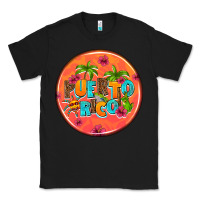 Black puerto rico coasters Classic Tee - AdoDesignShop