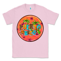 Bubblegum Pink puerto rico coasters Classic Tee - AdoDesignShop