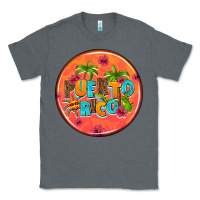 Charcoal Heather puerto rico coasters Classic Tee - AdoDesignShop