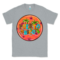 Heather Grey puerto rico coasters Classic Tee - AdoDesignShop