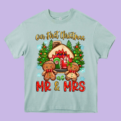 Heavy Core Tee our first christmas as mr and mrs