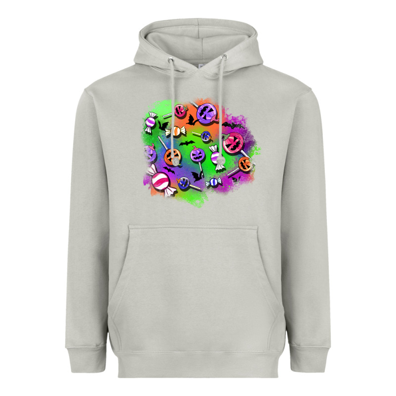 Halloween Candy Patches Heavyweight Hoodie by BundleAndBundleShop | Teevron
