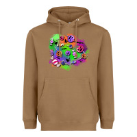 Toasted Coconut halloween candy patches Heavyweight Hoodie - BundleAndBundleShop