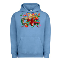 Pigment Pebble Blue cinco de mayo cna Urban Hoodie - CowGirlArtShop