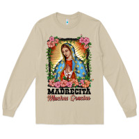 Madrecita Muchas Gracias Lady Of Guadalupe Long Sleeve Tee | Teevron