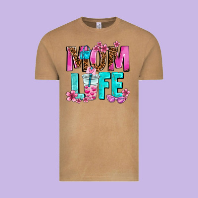 Mom Life Vintage Tee Designed By Adodesignshop