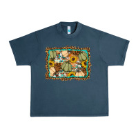 Midnight Navy Fall pumpkin Urban Heavy Tee - Artiststas
