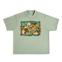 Oil Green Fall pumpkin Urban Heavy Tee - Artiststas