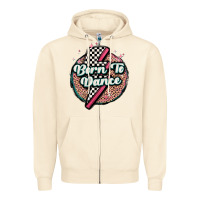 Sandshell born to dance Zipper Hoodie - MaliasSmallBusiness