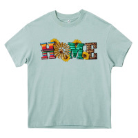Arona western home wind wheel Heavy Core Tee - Artiststas
