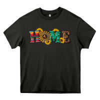 Asphalt western home wind wheel Heavy Core Tee - Artiststas