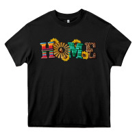 Black western home wind wheel Heavy Core Tee - Artiststas