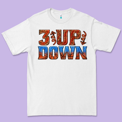 Premium Tee 3 up 3 down basketball