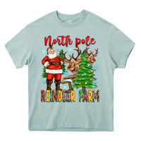 Arona north pole reindeer farm Heavy Core Tee - Zillion Design Studio