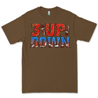 Cacao 3 up 3 down football Premium Tee - texasbilliewilder