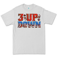 Dove Grey 3 up 3 down football Premium Tee - texasbilliewilder
